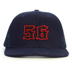 56 Numara Snapback Şapka - lacivert