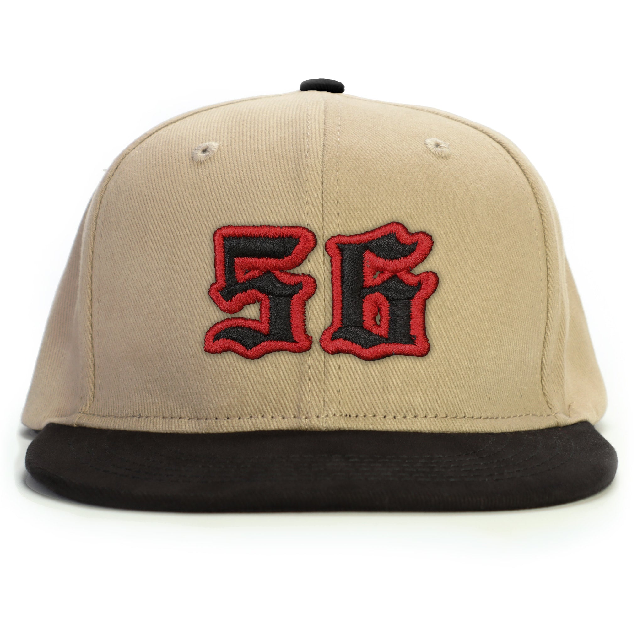 56 Numara Snapback Şapka - bej