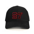 57 Numara Baseball Şapka - siyah