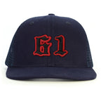 61 Numara Snapback Şapka - lacivert