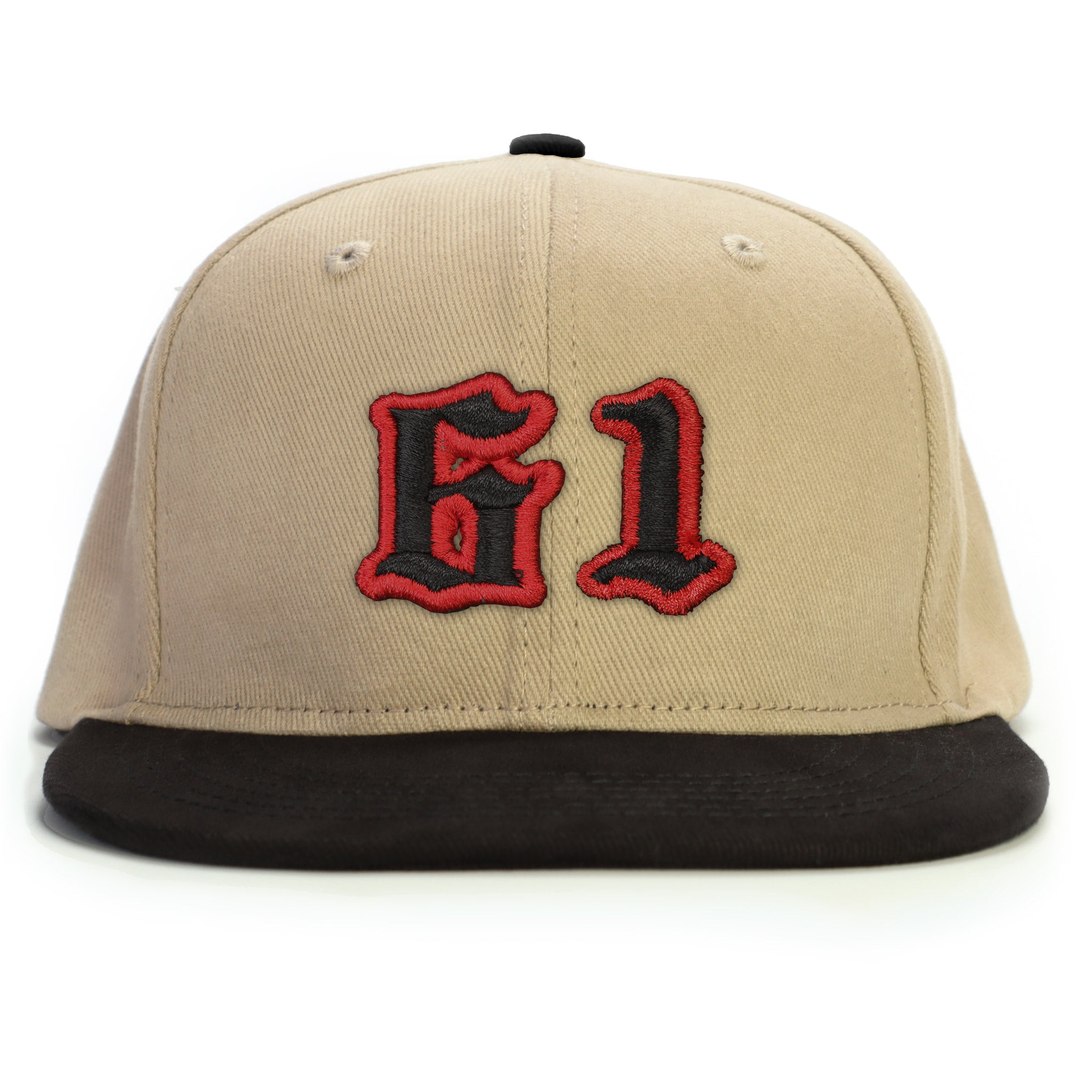 61 Numara Snapback Şapka - bej