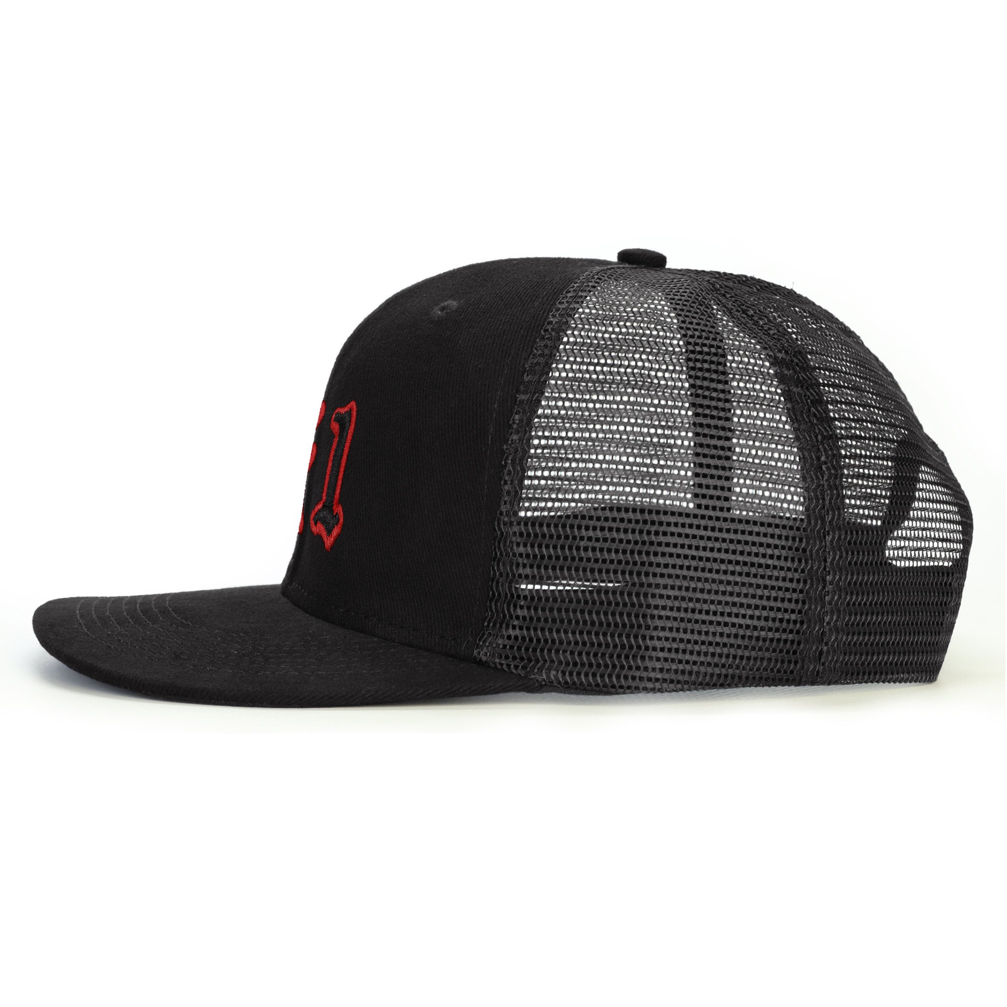 61 Numara Snapback Şapka - siyah