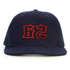 62 Numara Snapback Şapka - lacivert