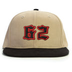 62 Numara Snapback Şapka - bej
