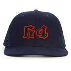 64 Numara Snapback Şapka - lacivert