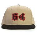 64 Numara Snapback Şapka - bej