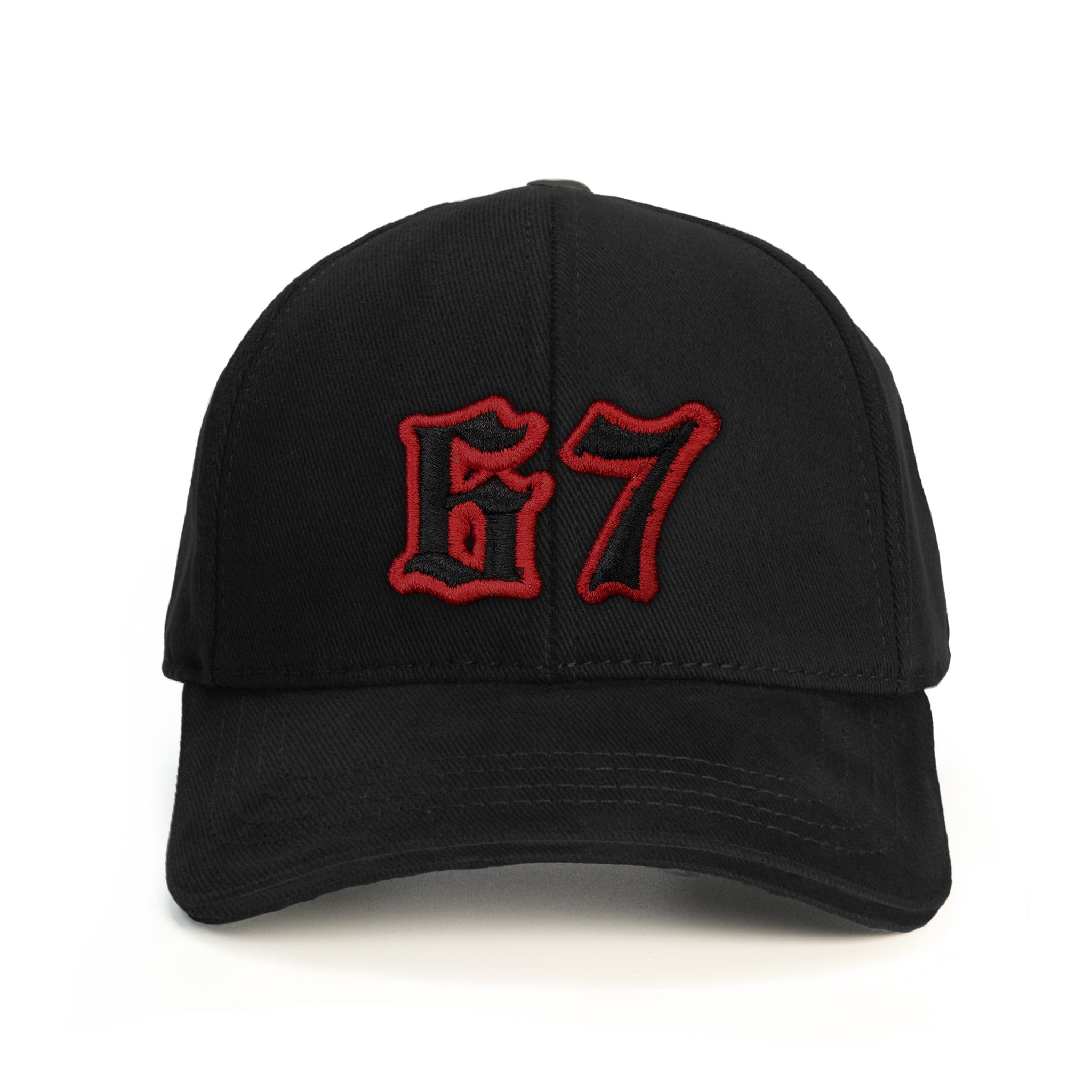 67 Numara Baseball Şapka - siyah