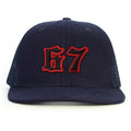 67 Numara Snapback Şapka - lacivert
