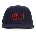 68 Numara Snapback Şapka - lacivert