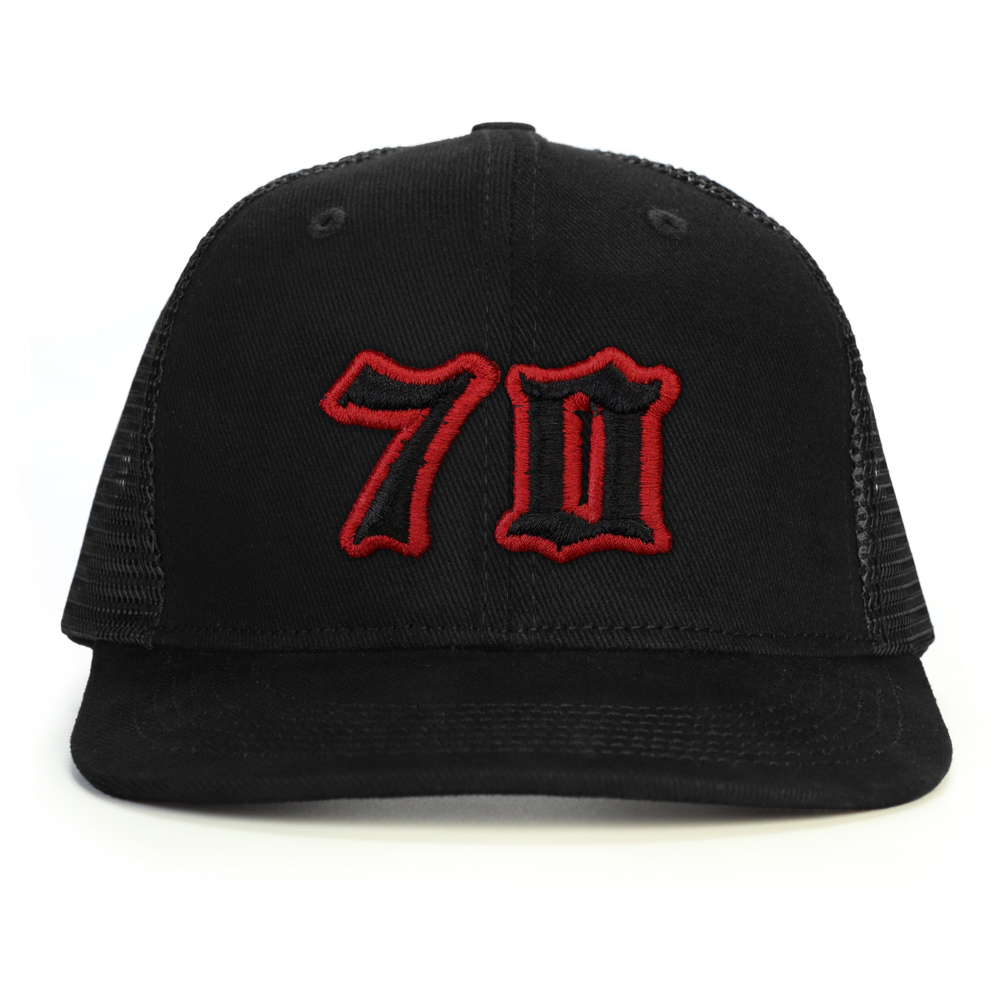 70 Numara Snapback Şapka - siyah