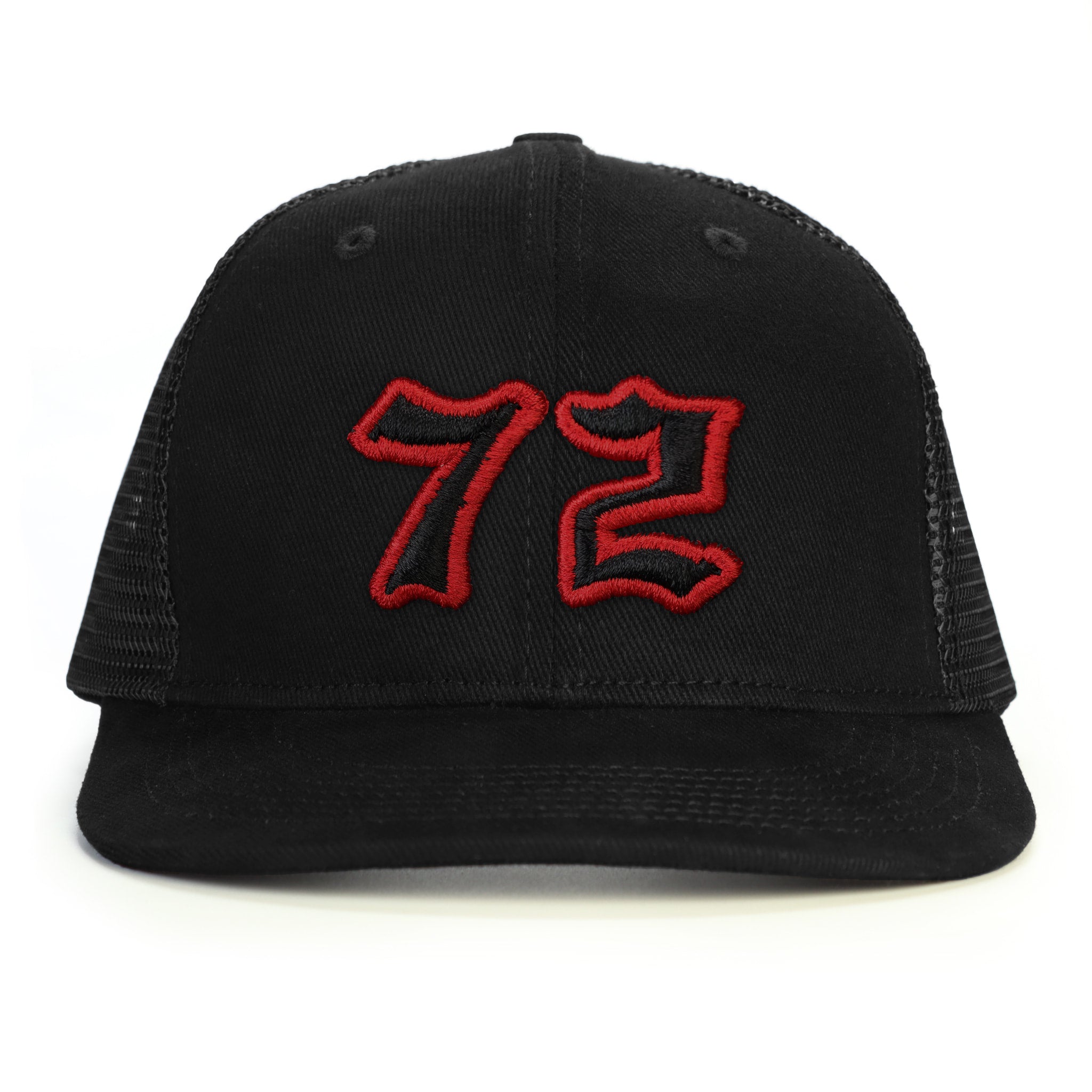 72 Numara Snapback Şapka - siyah