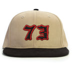 73 Numara Snapback Şapka - bej
