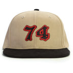 74 Numara Snapback Şapka - bej
