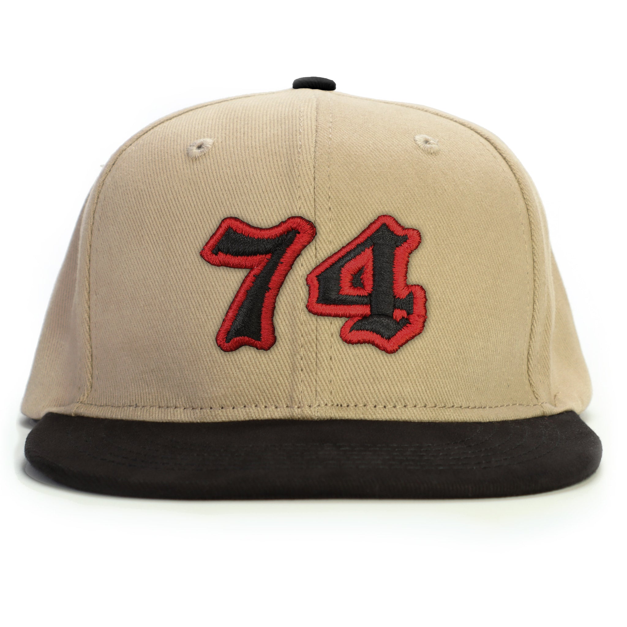 74 Numara Snapback Şapka - bej