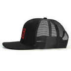 76 Numara Snapback Şapka - siyah