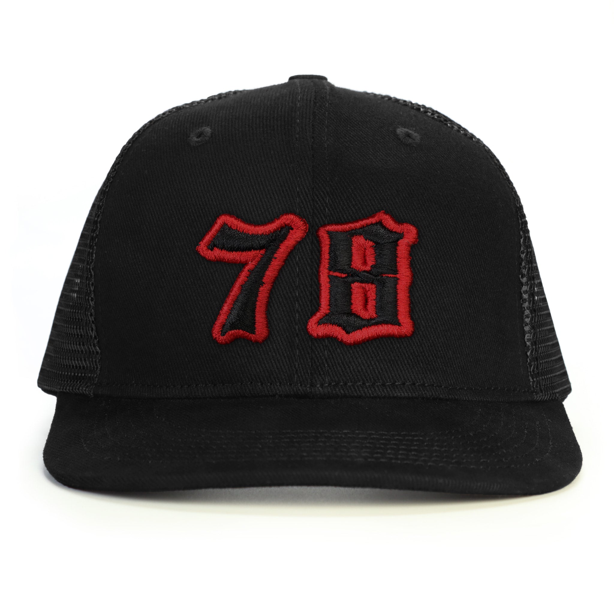 78 Numara Snapback Şapka - siyah