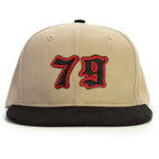 79 Numara Snapback Şapka - bej