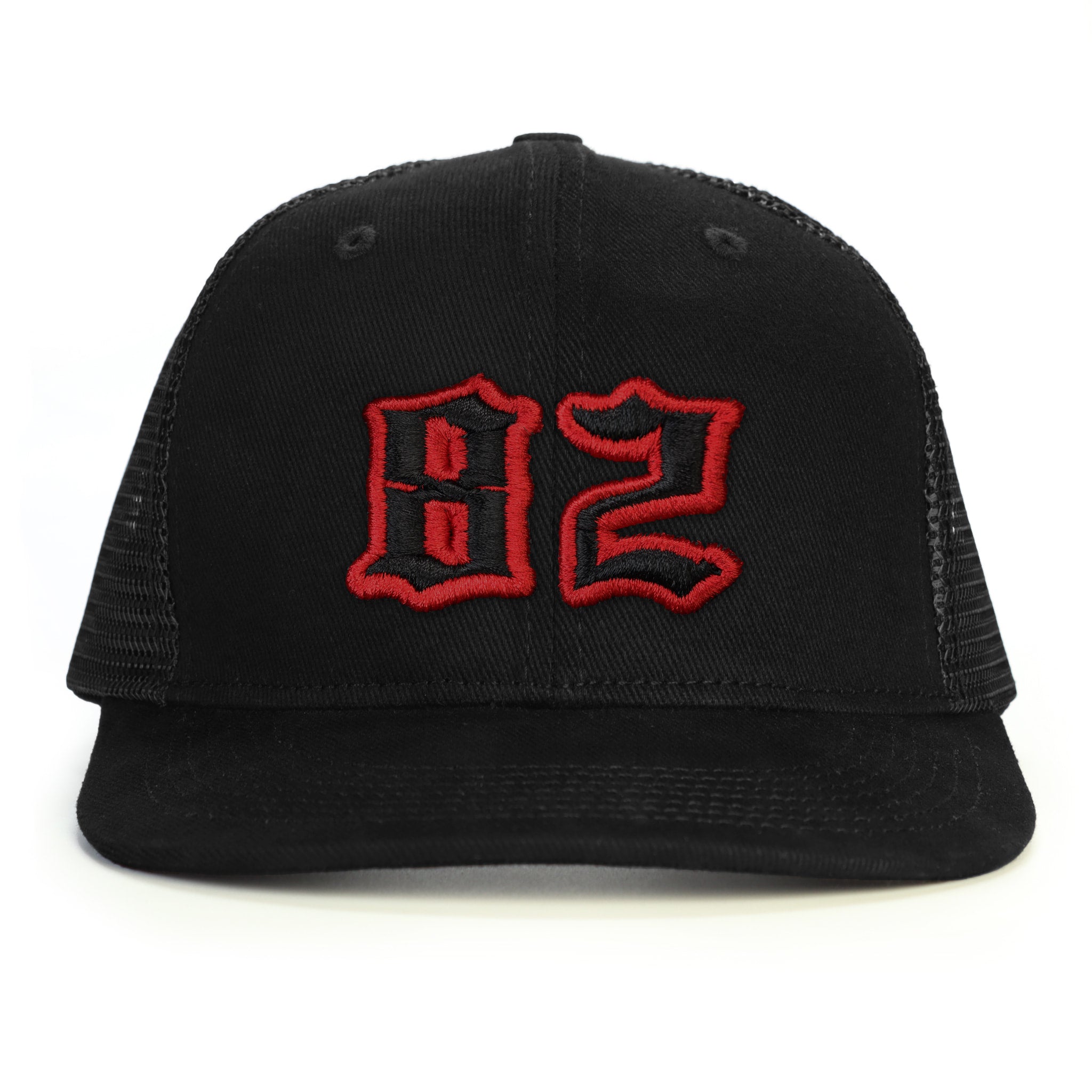 82 Numara Snapback Şapka - siyah