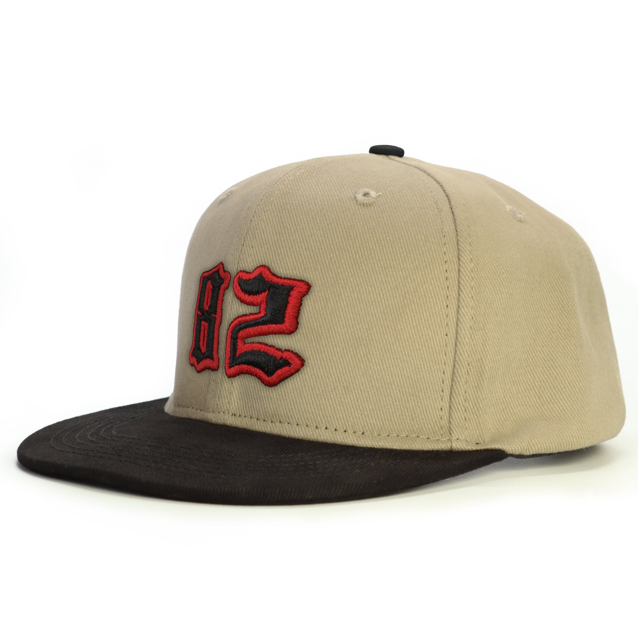 82 Numara Snapback Şapka - bej