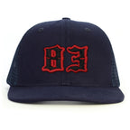 83 Numara Snapback Şapka - lacivert