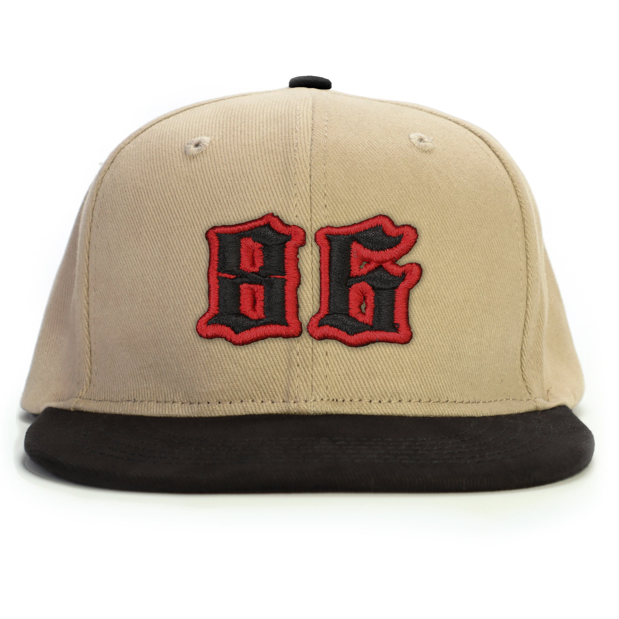 86 Numara Snapback Şapka - bej