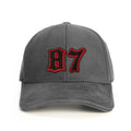 87 Numara Baseball Şapka - gri