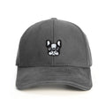 Sevimli French Bulldog Baseball Şapka - gri