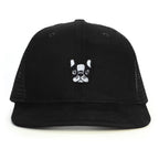 Sevimli French Bulldog Snapback Şapka - siyah