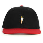 3 Renkli Kedi Calico Snapback Şapka - kırmızı
