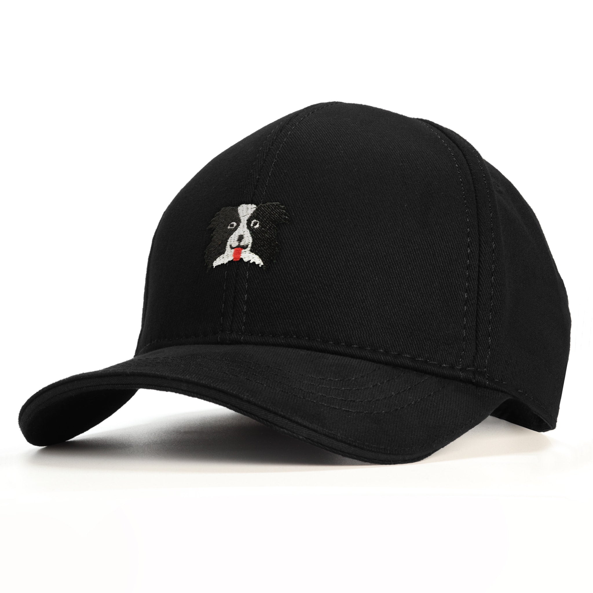 Border Collie Baseball Şapka - siyah