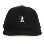 Border Collie Snapback Şapka - siyah