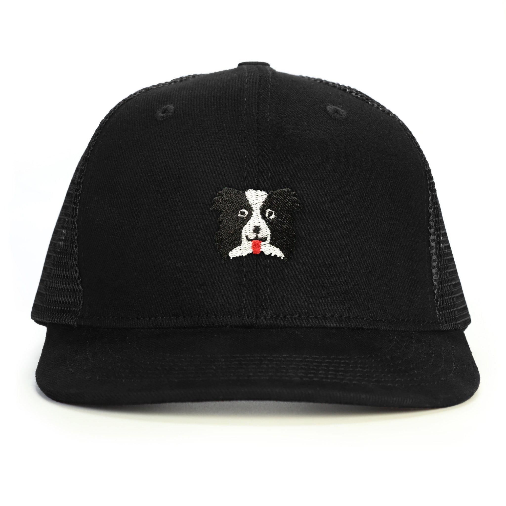 Border Collie Snapback Şapka - siyah