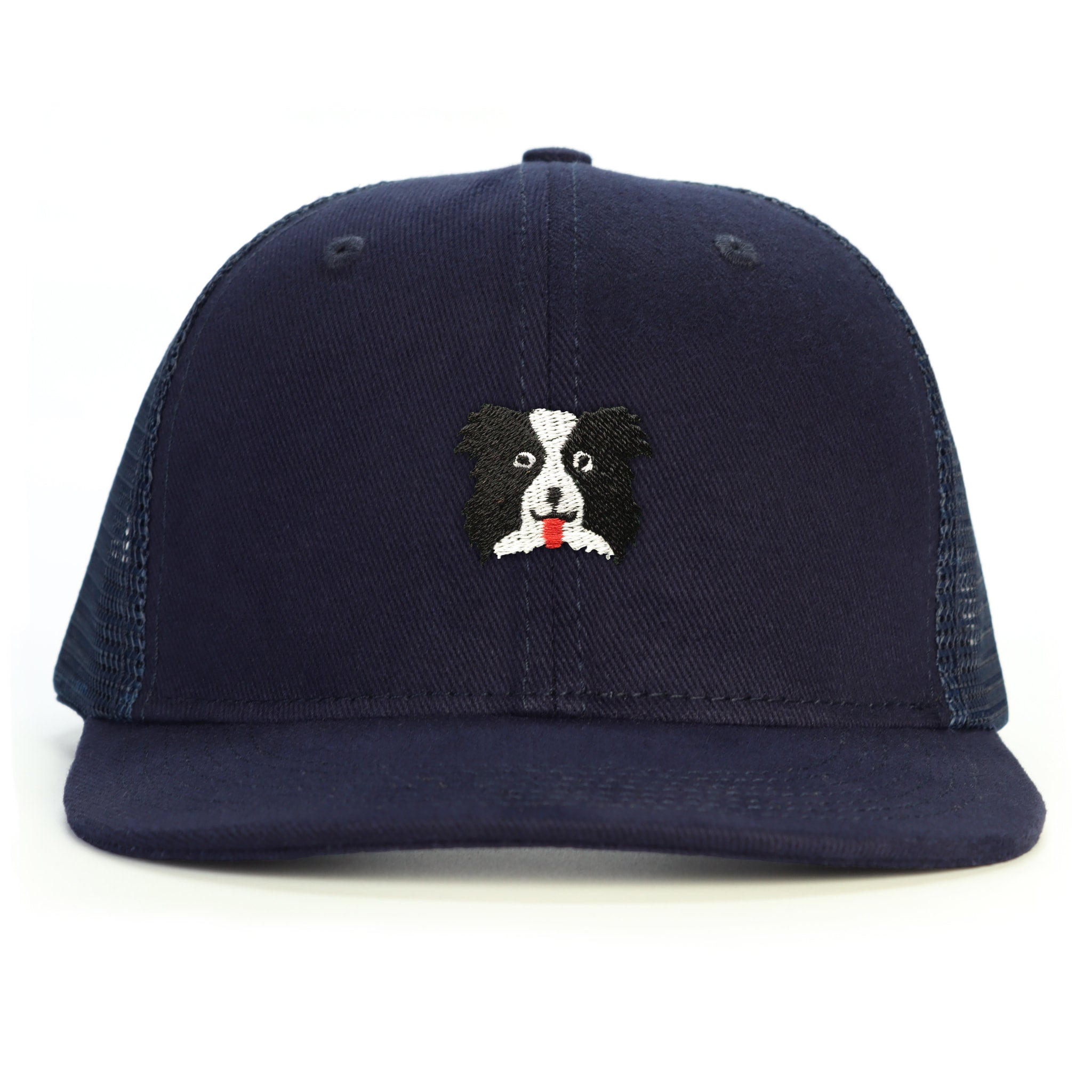 Border Collie Snapback Şapka - lacivert