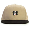 Border Collie Snapback Şapka - bej