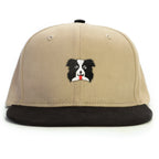 Border Collie Snapback Şapka - bej
