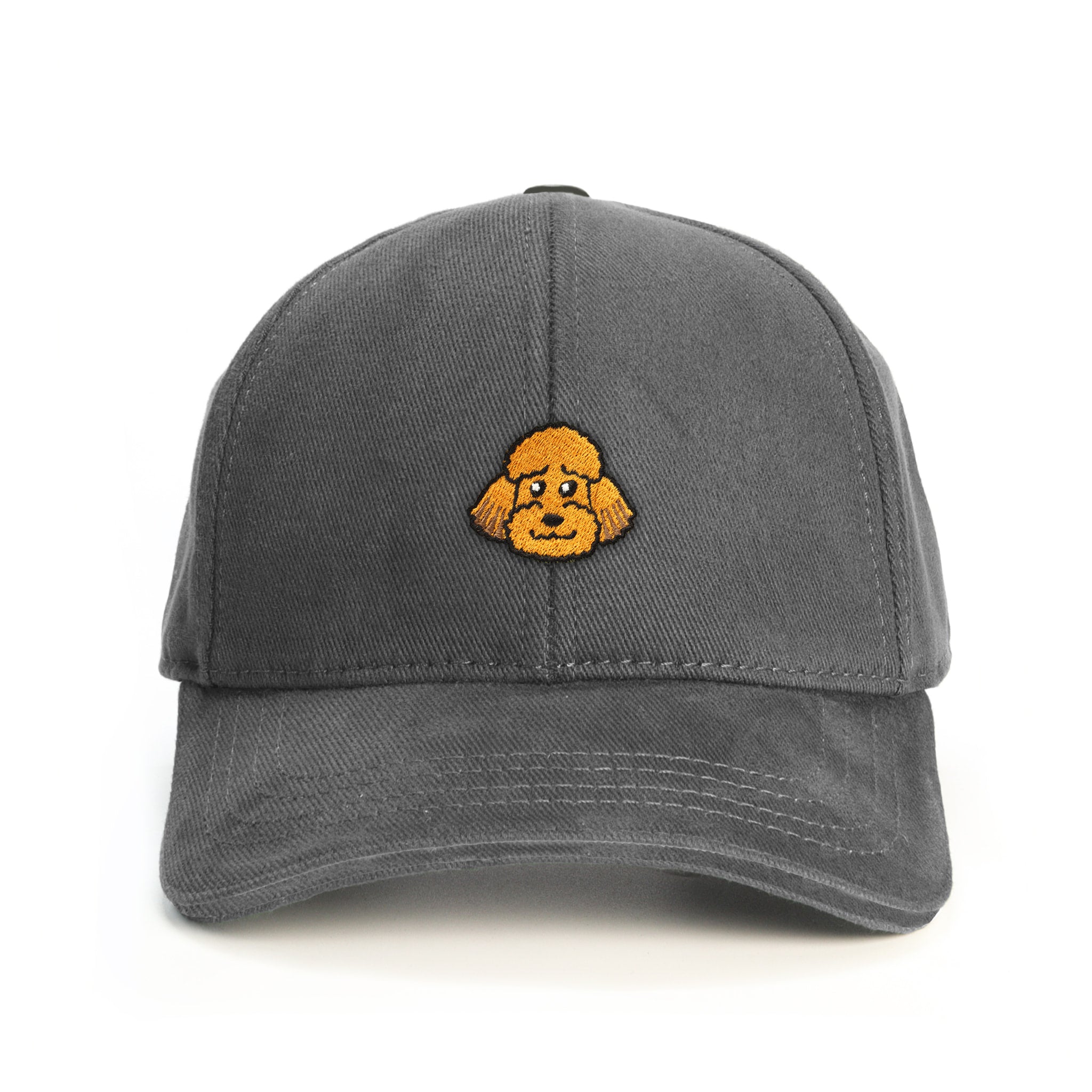 Sevimli Poodle Baseball Şapka - gri