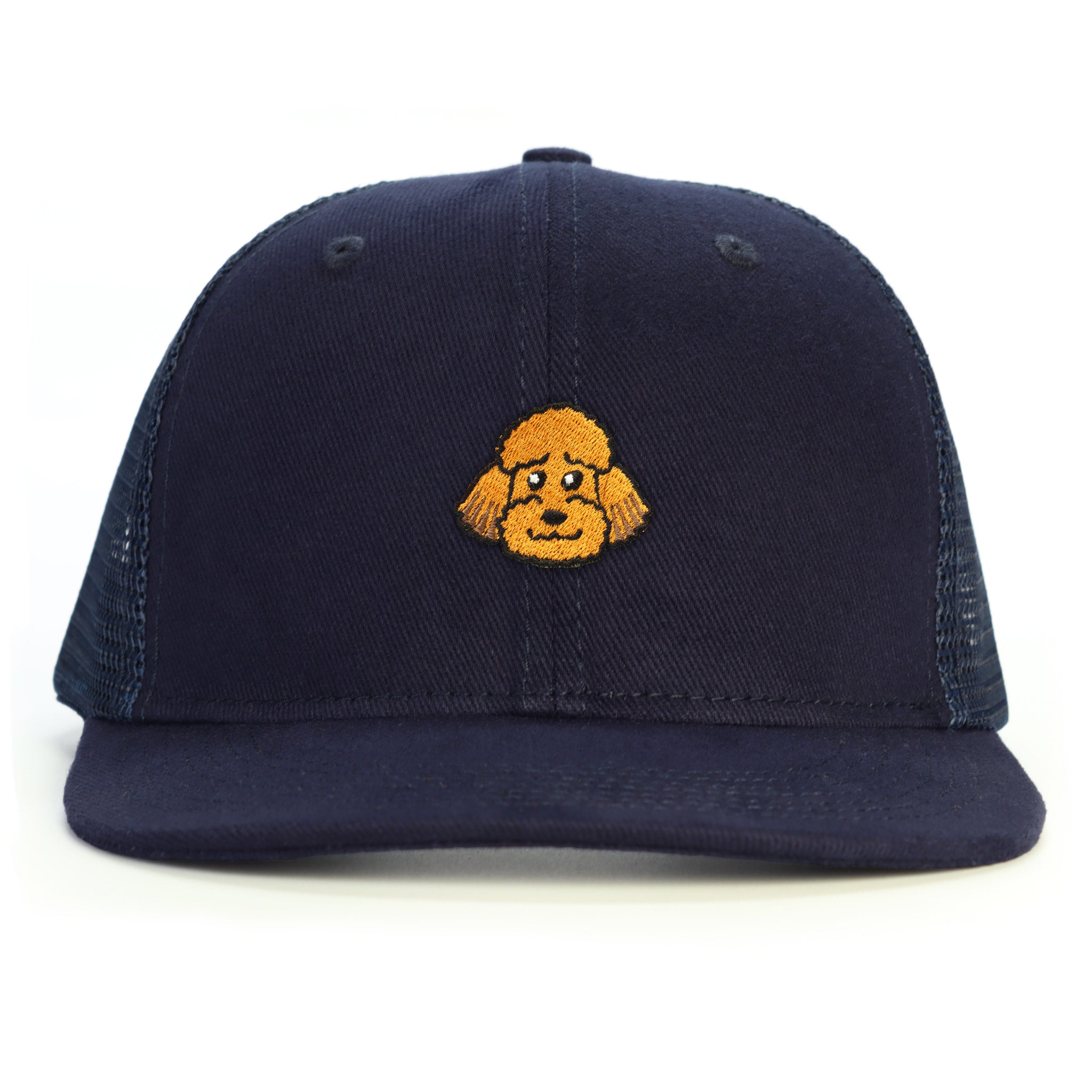 Sevimli Poodle Snapback Şapka - lacivert