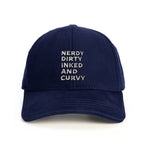 Nerdy Dirty Baseball Şapka - lacivert