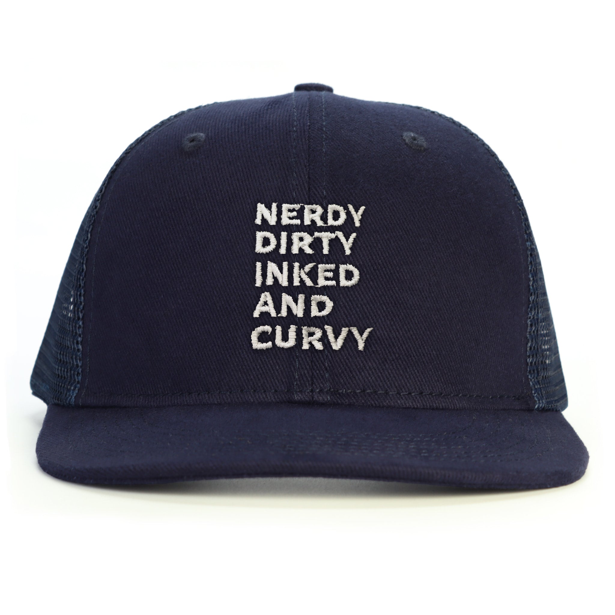Nerdy Dirty Snapback Şapka - lacivert