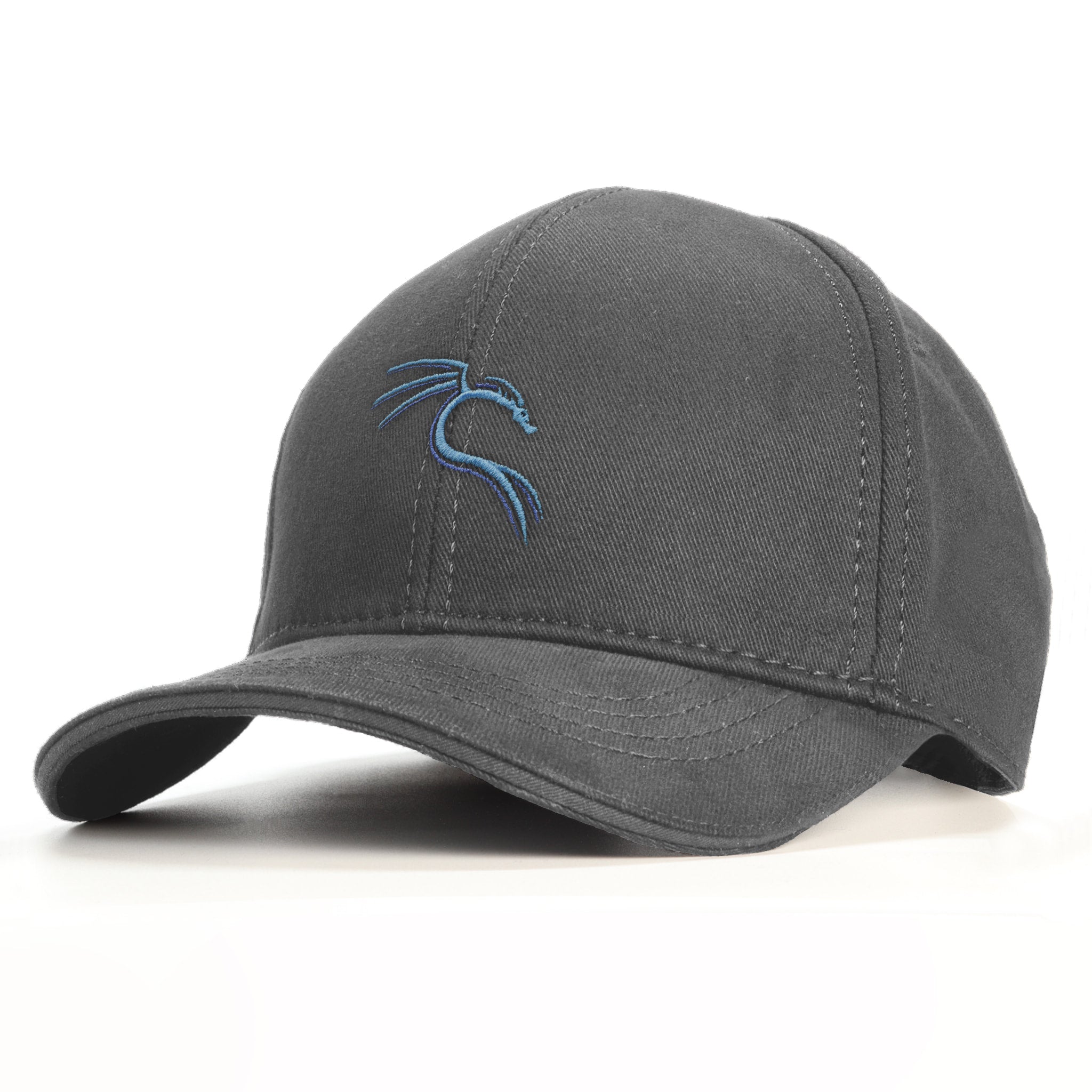 Kali Linux Dragon Baseball Şapka - gri