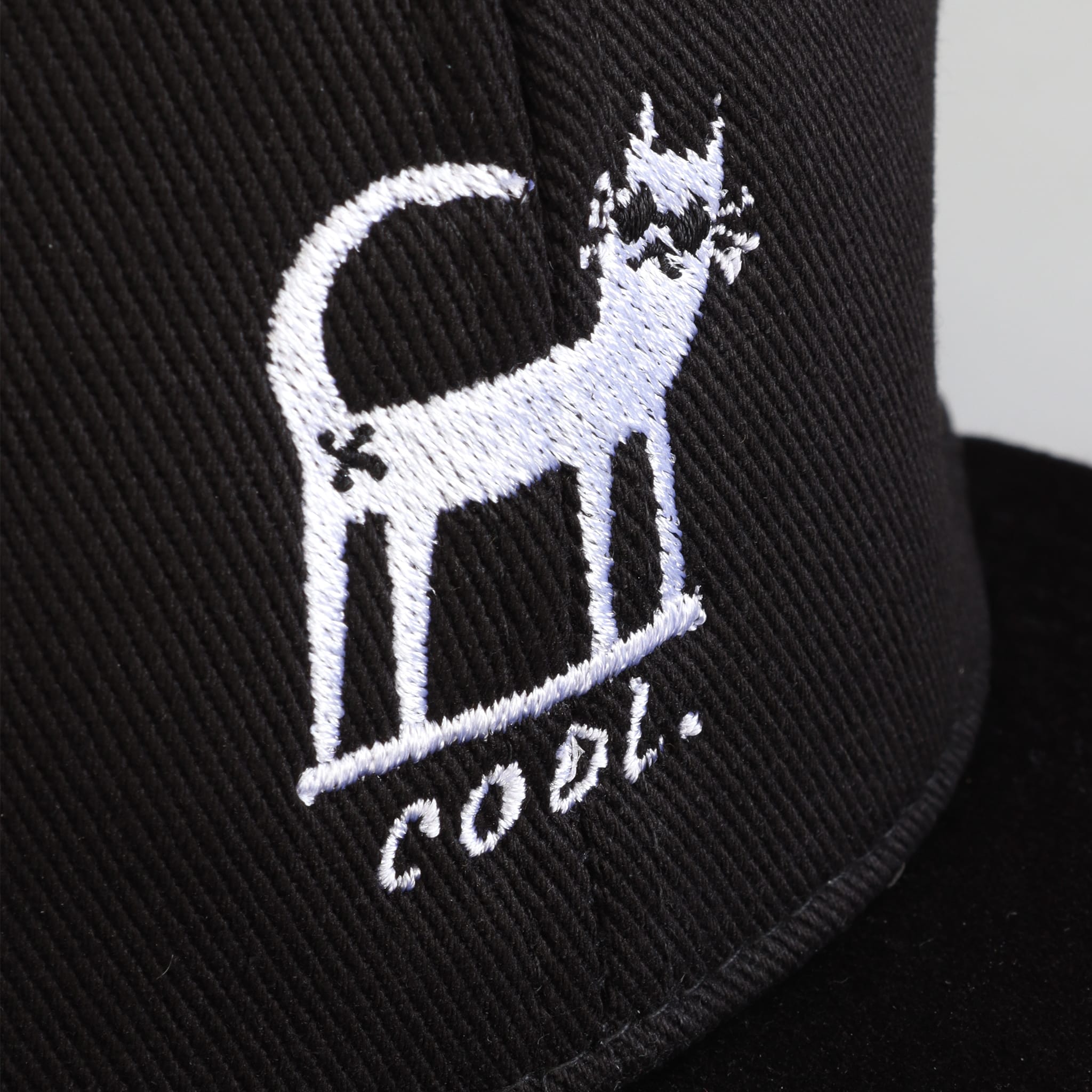 Kay Kay Cool Cat Snapback Şapka - siyah