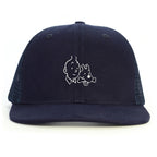 Tin Tin ve Milu Snapback Şapka - lacivert