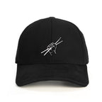 Baterist Drumsticks Baseball Şapka - siyah