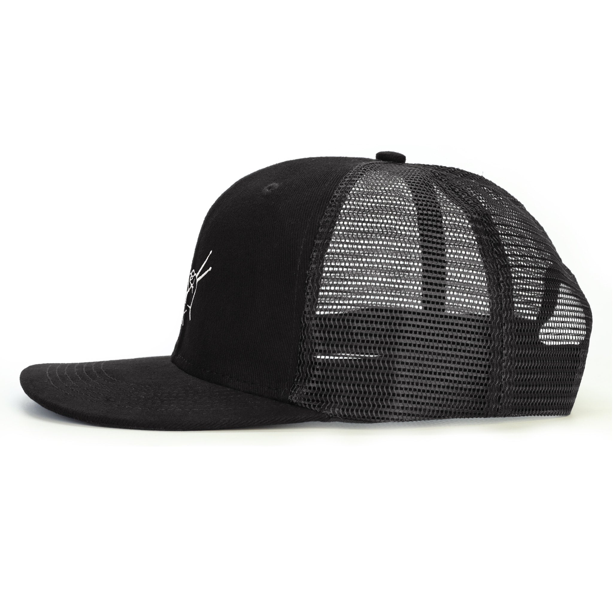 Baterist Drumsticks Snapback Şapka - siyah
