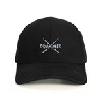 Baterist Drummer Baseball Şapka - siyah