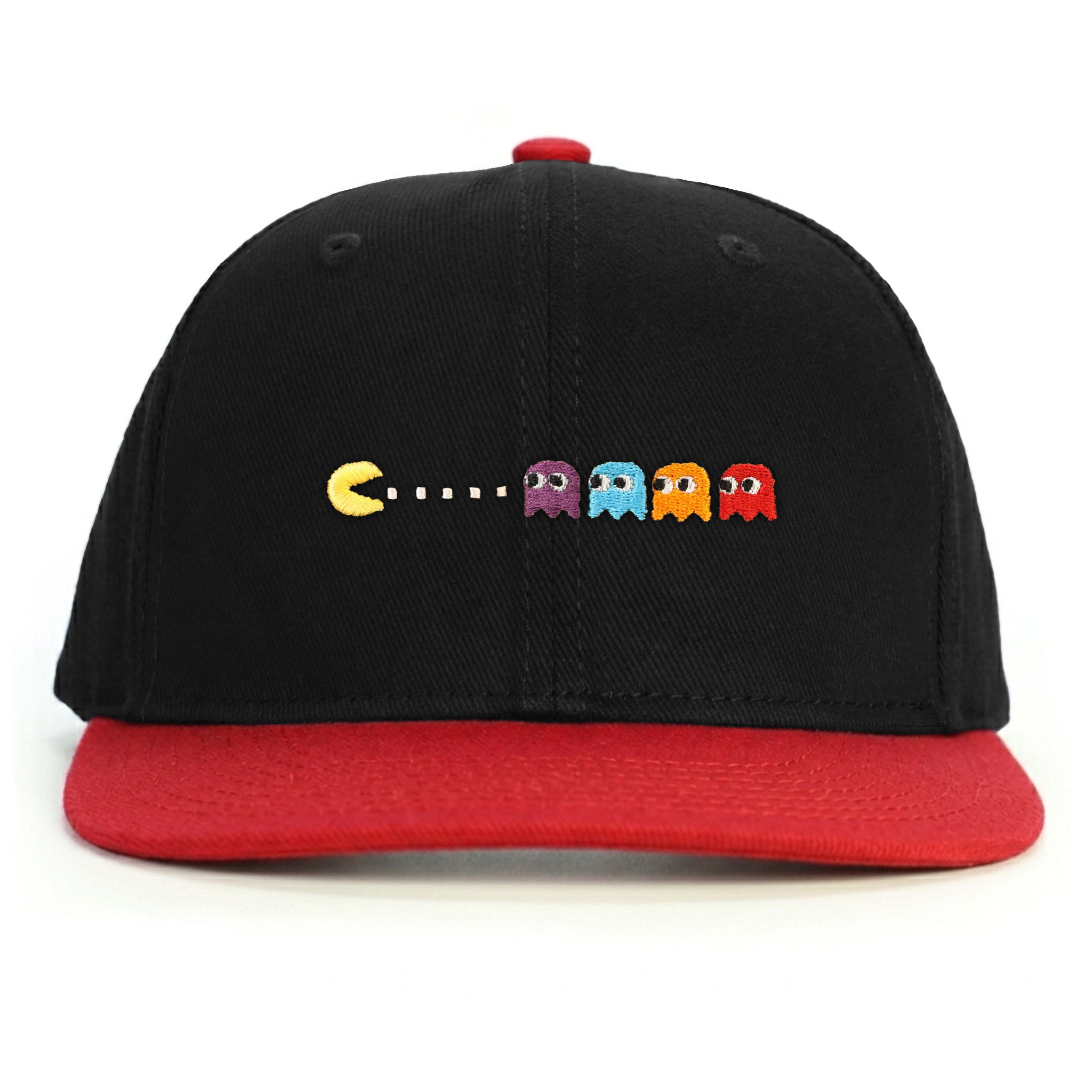 Pacman Snapback Şapka - kırmızı