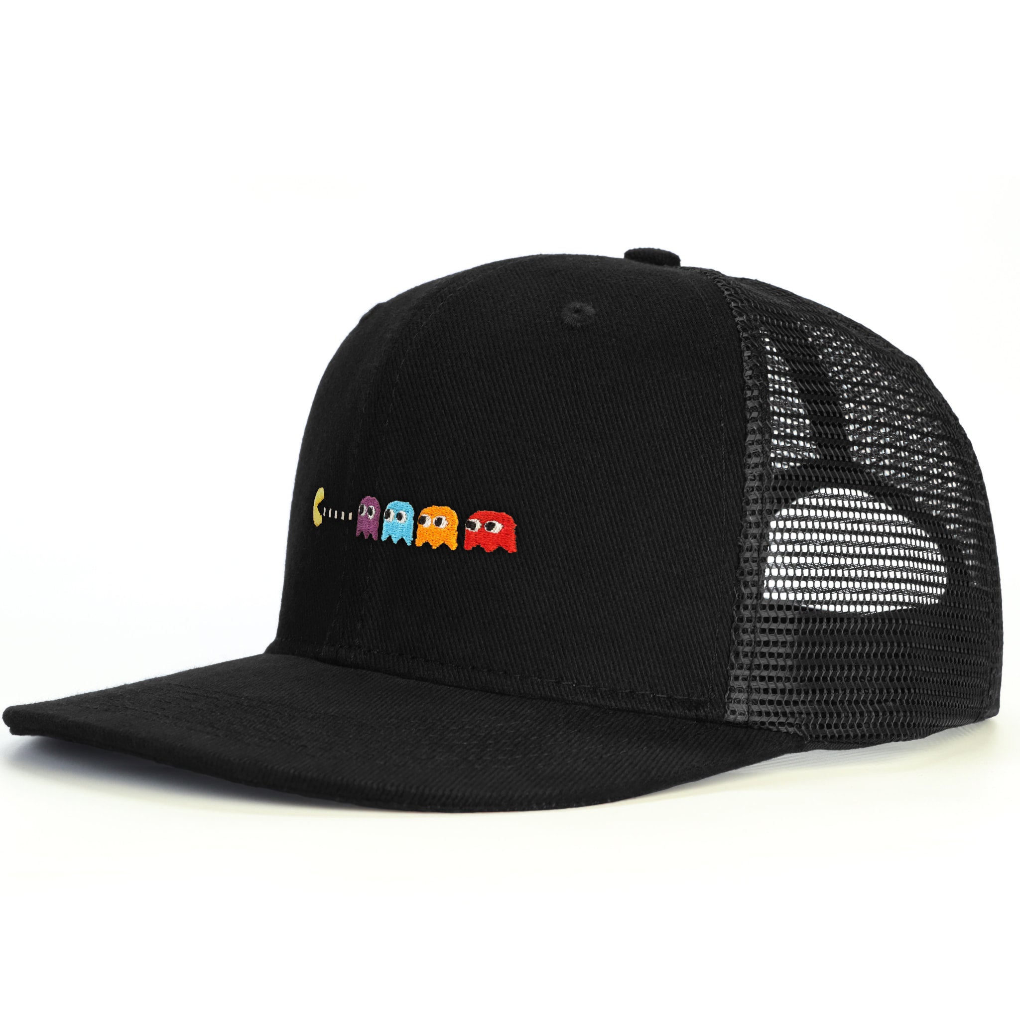 Pacman Snapback Şapka - siyah