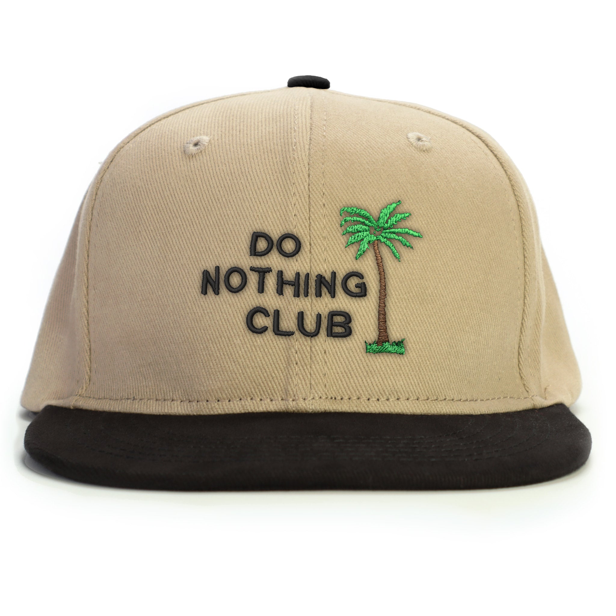 Hiçbir Şey Yapmayanlar Kulübü Snapback Şapka - bej
