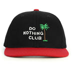 Hiçbir Şey Yapmayanlar Kulübü Snapback Şapka - kırmızı