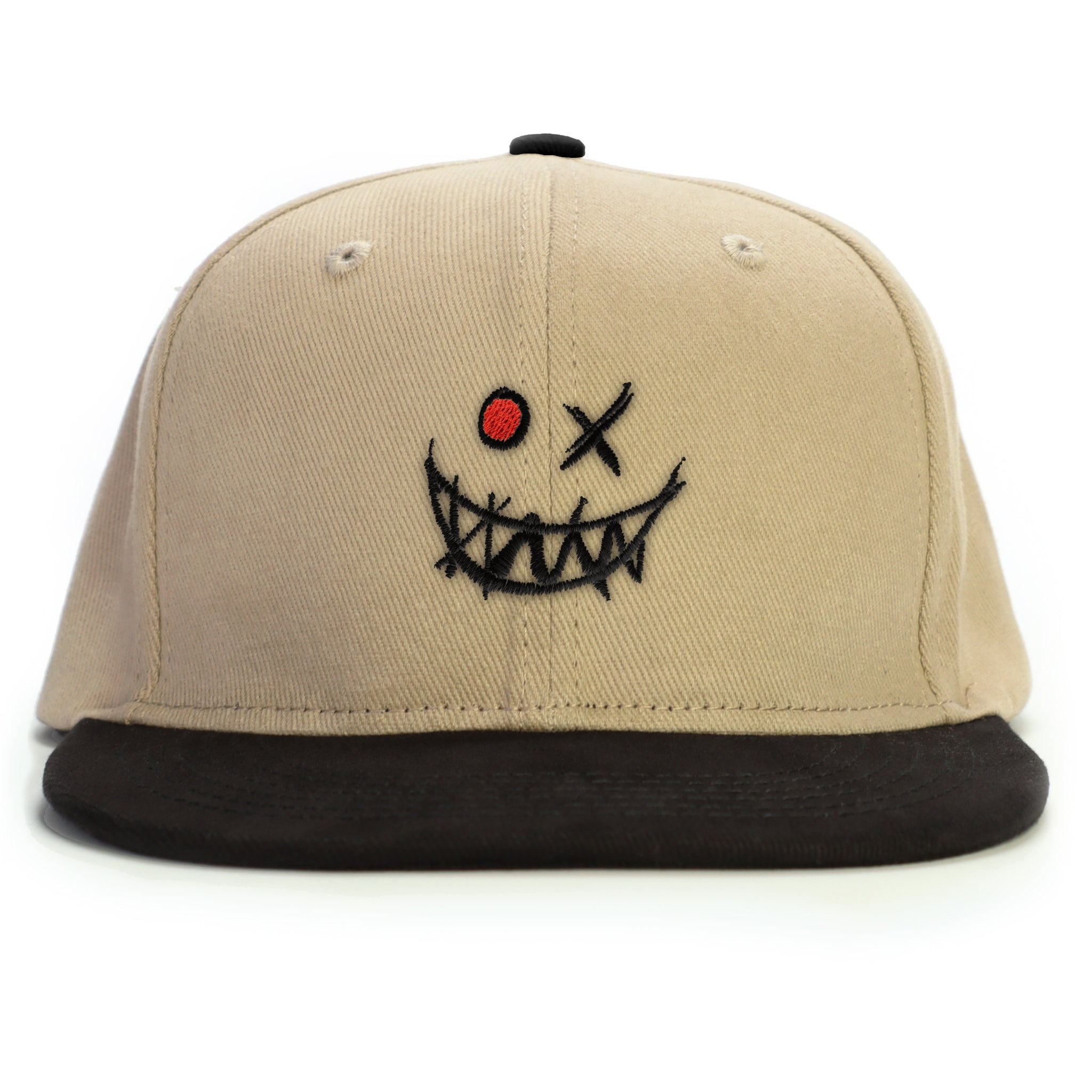 XO Smile Snapback Şapka - bej